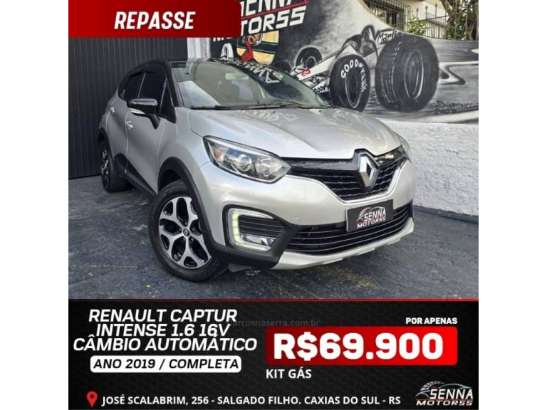 RENAULT - CAPTUR - 2019/2019 - Prata - R$ 69.900,00