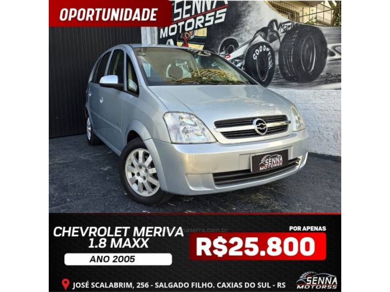 CHEVROLET - MERIVA - 2005/2005 - Prata - R$ 25.800,00