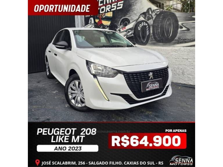 PEUGEOT - 208 - 2023/2023 - Branca - R$ 64.900,00