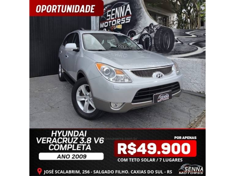 HYUNDAI - VERA CRUZ - 2009/2009 - Prata - R$ 49.900,00