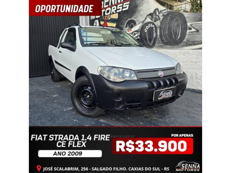 FIAT - STRADA - 2009/2009 - Branca - R$ 33.900,00