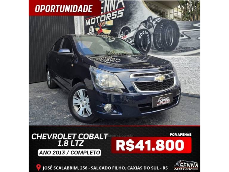 CHEVROLET - COBALT - 2013/2013 - Azul - R$ 41.800,00