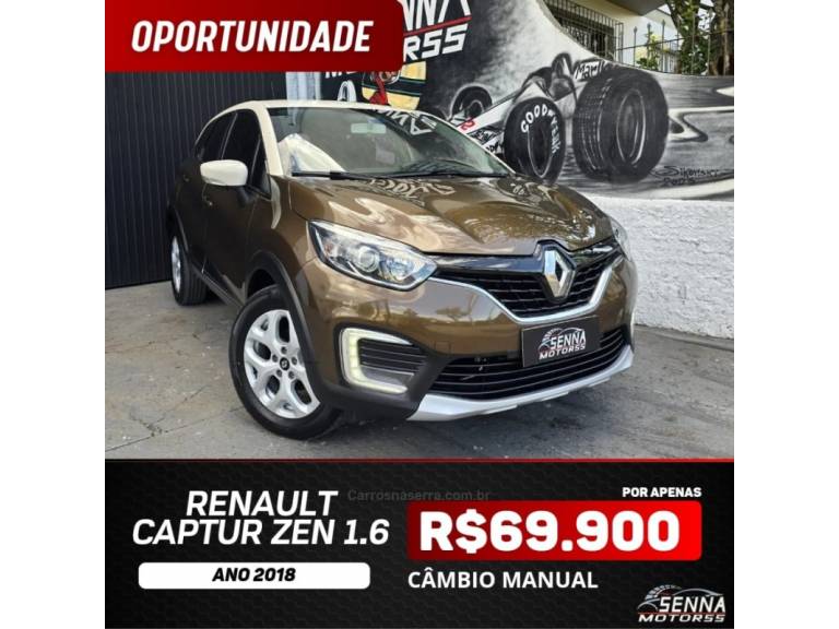 RENAULT - CAPTUR - 2018/2018 - Marrom - R$ 69.900,00