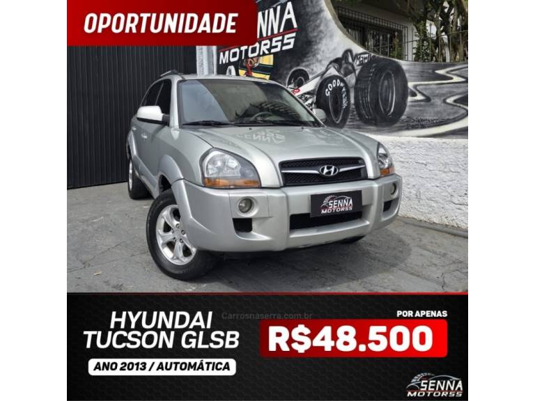 HYUNDAI - TUCSON - 2013/2013 - Prata - R$ 48.500,00