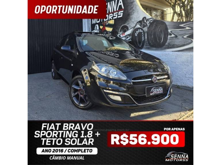 FIAT - BRAVO - 2016/2016 - Preta - R$ 56.900,00
